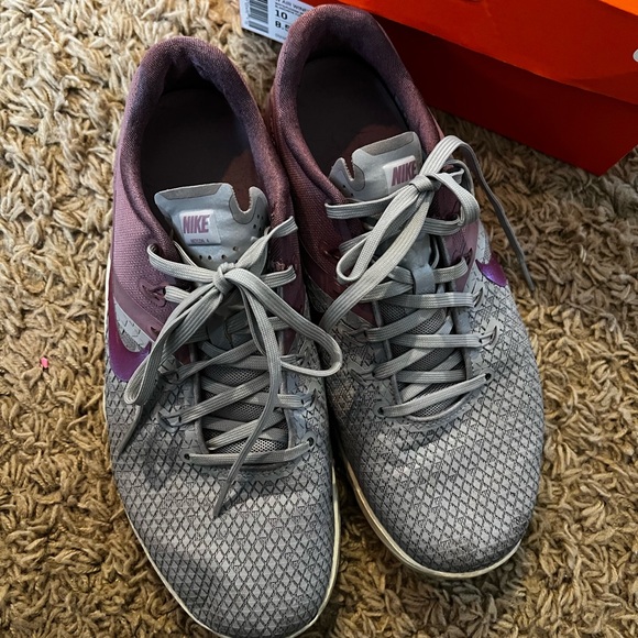 NIKE Metcon4 purple and gray size 10 - Picture 7 of 7